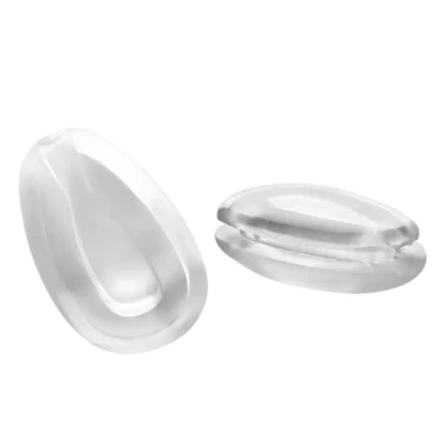 Image of HiCycle2 Eyeglasses Nose Pads Replacement for Airtech Oakley Feedback OO4079, Holbrook Metal OO4123 Upgraded Soft Silicone 3 Pairs