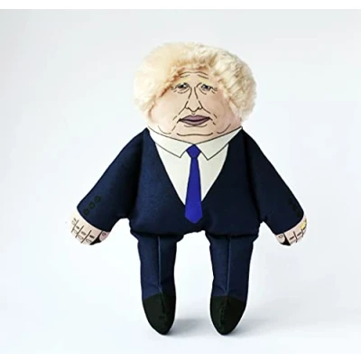 Image of Pet Hates Toys Political Leaders Soft &amp; Squeaky Dog For Small Large Dogs (Small, Boris Johnson)