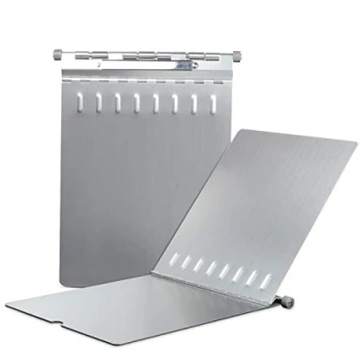 Image of ROCOFF Metal Clipboard, Aluminum Heavy Duty Clipboard with Cover, Rust Proof &amp; Protect Documents from Spilled Liquid, Letter Size Paper Holder High Capacity Clip, Greate for Business or Study