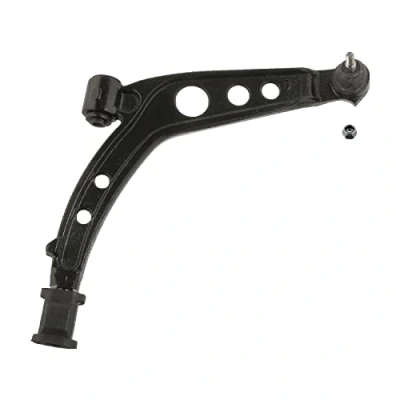 Image of 7636996 Suspension Arm FEBI BILSTEIN 12060 with bearings, lock nuts ball joint Lower Front Axle, Right Control Cast Steel