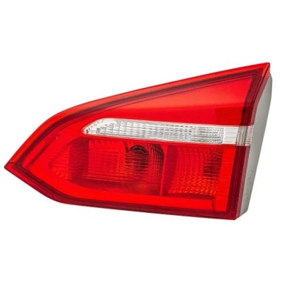 Image of 1868296, F1EB13A602BA Rear light HELLA 2NR 354 828 101 Right Inner Section P21/5W, W16W with bulb, bulb holder FORD: FOCUS 3 Turnier