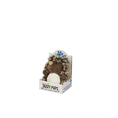 Image of Warmies Dusty Pups Hedgehog Soft Microfibre Screen Cleaner, For Phones, Laptops, Tablets
