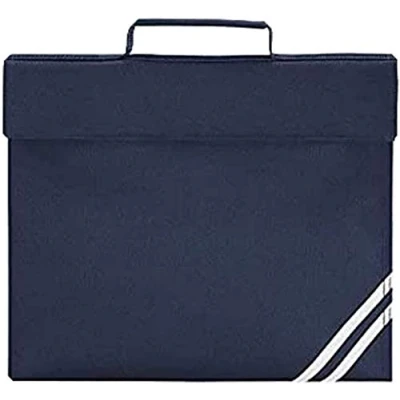 Image of Colorful Kids Boys Girls Briefcase Classic School Book Bag Navy