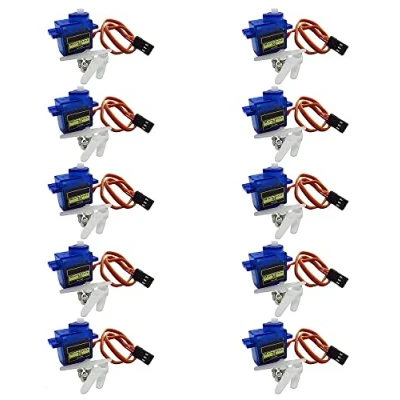 Image of Fasizi 10pcs SG90 Mini Analog Gear Micro Servo 9g For RC Airplane Helicopter