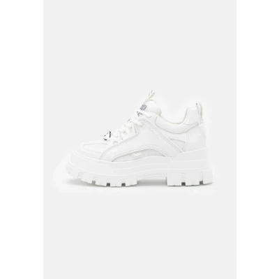 Image of Buffalo Vegan Aspha Trainers, Women&#039;s, Size: 6, White Imitation leather/ textile