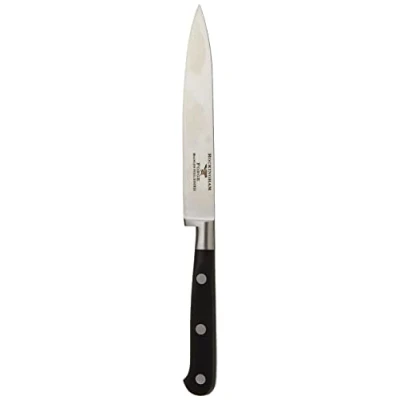 Image of Rockingham Forge FRF 13cm Utility Knife, Fully Forged, Pakkawood Handle 9009UT Black