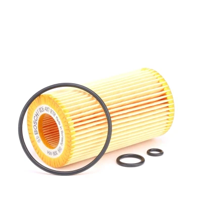 Image of 15430RBDE01, 15430RBDE02 Oil Filter BOSCH F 026 407 070 with gaskets/seals Insert HONDA: CR V 2, Accord 7 Limousine, Tourer