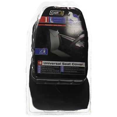 Image of Sumex FUND95G Universal Single Front Seat Cover Set Unicorn Black/ Grey