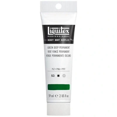 Image of Liquitex Heavy Body Acrylic Paint 59ml Tube Green Deep Permanent Series 2