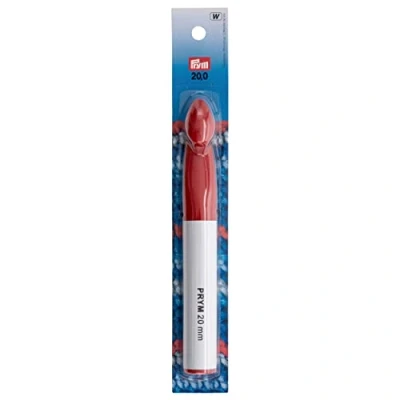 Image of Prym Wool Crochet Hook, Grey, 20 mm