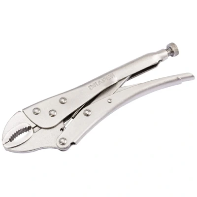 Image of Draper Curved Jaw Self Grip Pliers, 225mm