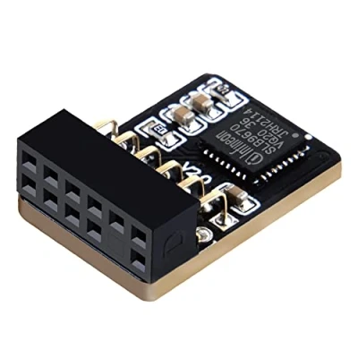Image of NewHail TPM2.0 Module TPM SPI 12Pin with infineon SLB 9670 for Some of Model Gigabyte Motherboard