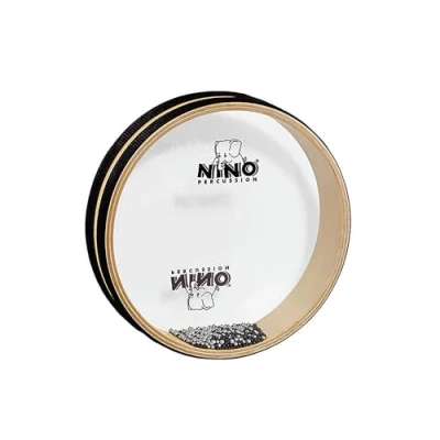 Image of Nino Percussion Sea drum Instrument Small Hand for Children from 3 Years Diameter 8 inch (ca. 20 cm) Siam Oak, Natural (NINO44)