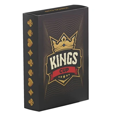 Image of Kings Cup Drinking Game Ring of Fire Party Edition 100% Waterproof Playing Cards Ideal for Stag &amp; Hen Parties, Nights, and Lively Gatherings
