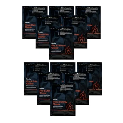 Image of 12x Flue and Chimney Cleaner sachets The Gallery, Easy Burn Packs.