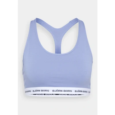 Image of Björn Borg LOGO SOFT Bustier, Women&#039;s, Size: Small, Light blue