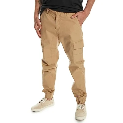 Image of Quiksilver MW Cuffed Cargo Trousers for Men
