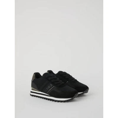 Image of Björn Borg Trainers, Women&#039;s, Size: 4, Black Leather and textile