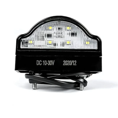 Image of Yinaolan 1PC LED Number Plate Lights, 12V/24V Waterproof 6 SMD Car Rear License Lamps for Car, Trailer, Lorry, Caravan, Boat, Vehicle or Truck