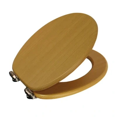 Image of Showerdrape Norfolk Soft Close Beech Toilet Seat