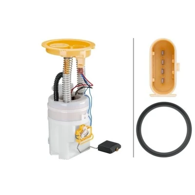 Image of 1694700494, A1694700494 fuel Feed unit HELLA 8TF 358 146 091 with seal, sender pressure regulator Electric MERCEDES BENZ: B Class