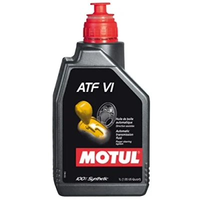 Image of Motul ATF VI Automatic Transmission Fluid Gear Box Oil, Dexron VI, Mercon LV, 1 Litre