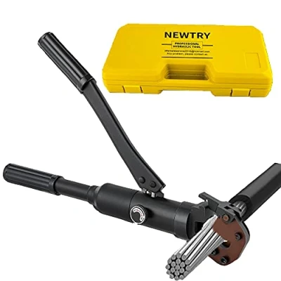 Image of NEWTRY Hydraulic Cable Cutter Cutting Tool Dia 20mm/Steel Rope/Mild Iron Rod/Rebar/Copper Stranded Wire/Aluminum Wire/Armour Cable/ASCR