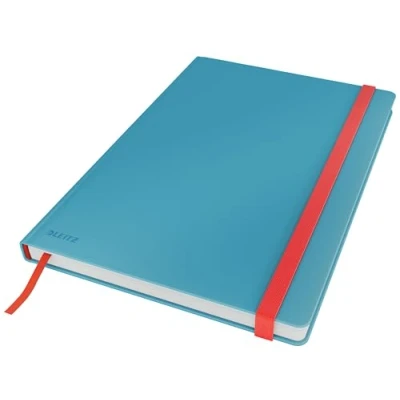 Image of Leitz Large (B5) Ruled Hardcover Notebook, 80 Sheet, Cosy Range, Calm Blue, 44830061
