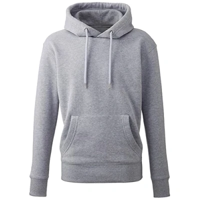 Image of Anthem Men&#039;s Hoodie Hooded Sweatshirt, Grey Marl, XXL