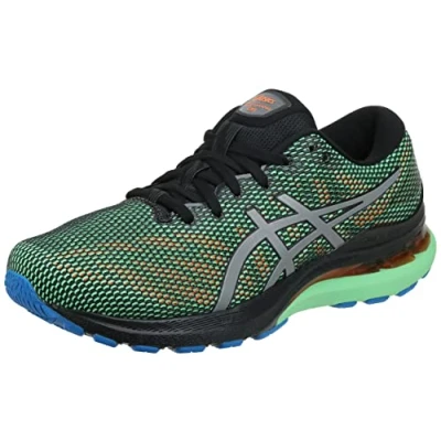 Image of Asics Men&#039;s Gel Kayano 28 LITE Show Running Shoe, Black/Pure Silver, 15 UK