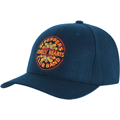 Image of The Beatles Baseball cap Sgt Pepper Drum Blue