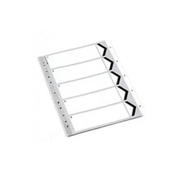 Image of Whitebox WX01352 A4 Polypropylene Index White