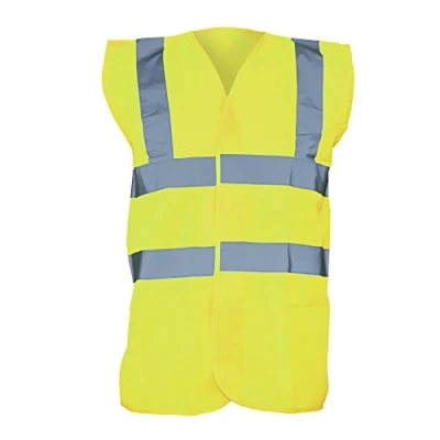 Image of Yoko Unisex Premium Hi Vis Waistcoat Vest / Jacket (XL) (Hi Yellow)