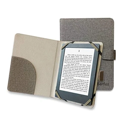 Image of Universal Case Cover for 6 inch eReader Sony Tolino Kobo BQ Pocketbook Onyx Boyue Tesla Ebook Reader (6inch, Grey)