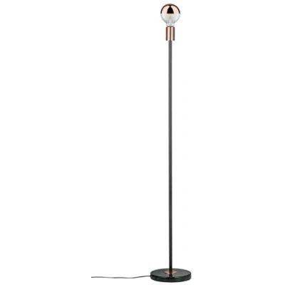 Image of Paulmann 79614 Neordic Nordin Floor luminaire max. 1x20W lamp for E27 Lamps Black/Copper matt 230V Marble/Metal Without