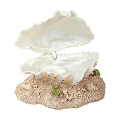Image of Air Action Aquarium Ornament White Clam