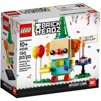 Image of LEGO BrickHeadz Happy Birthday Clown 40348 150 Pieces