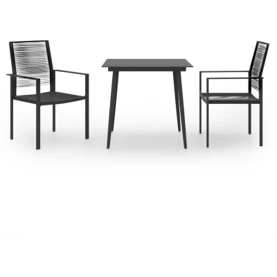 Image of vidaXL 3 Piece Garden Dining Set