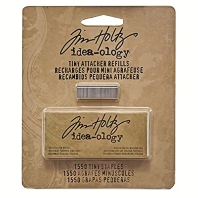 Image of Advantus TH92801 Idea Ology Tiny Attacher Refill Staples .25&quot; 1,550/Pkg, Original Version, Silver