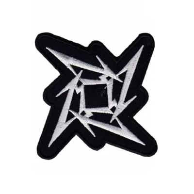 Image of Metallica Small Patch Badge Embroidered Iron on Applique Accessory