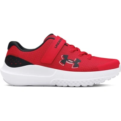 Image of Under Armour Boys&#039; UA BPS Surge 4 AC, Lightweight Runners, Ultra Responsive Running Shoes for Boys, Boy&#039;s Trainers with Superior Cushioning