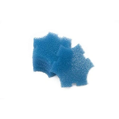 Image of LTWHOME Replacement Blue Coarse Foam Filter Compatible with Oase SwimSkim 25 Floating Pond Skimmer (Pack of 6pcs)
