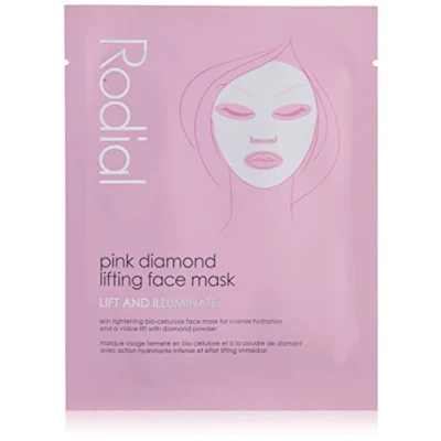 Image of Rodial Pink Diamond Lifting Face Mask 8 x 20g