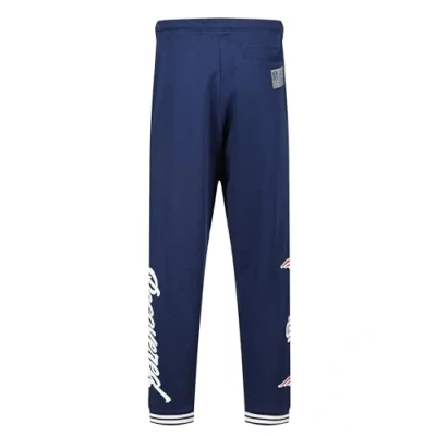 Image of Recovered New England Patriots Go Pats NFL Sweatpants Dark Blue