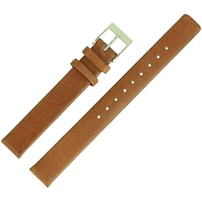 Image of Skagen SKW2147 Watch Strap 12 mm Leather Brown Tool Assembly Set