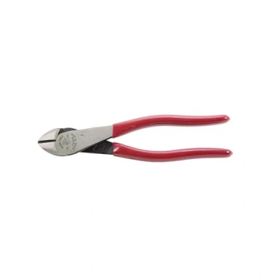 Image of Klein Tools D228 8 Diagonal Cutters, High Leverage Pliers, Short Jaw ,Red/Silver, inch