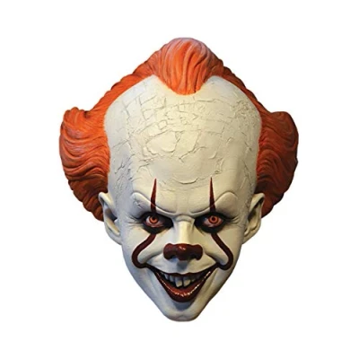 Image of Trick Or Treat Studios Stephen King&#039;s It 2017 Latex Mask Pennywise Deluxe Edition