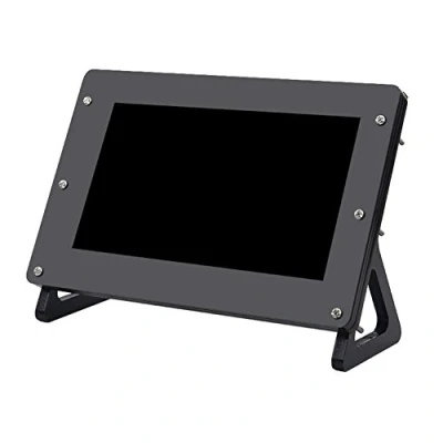 Image of ciciglow 7 Inch Screen Acrylic Shell, Monitor Touch Protective Case Shell with Stand Holder for 7&quot; Display