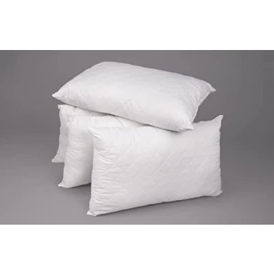 Image of ARLINENS Hotel Quality Hollow Fibre Filled Quilted Pillows, Standard Size, Anti Allergenic, Pack of 2 &amp; 4 Pillows (Pack 6)