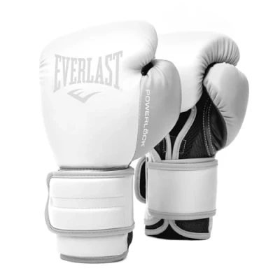 Image of EVERLAST Powerlock 2R Training Gloves White 12oz